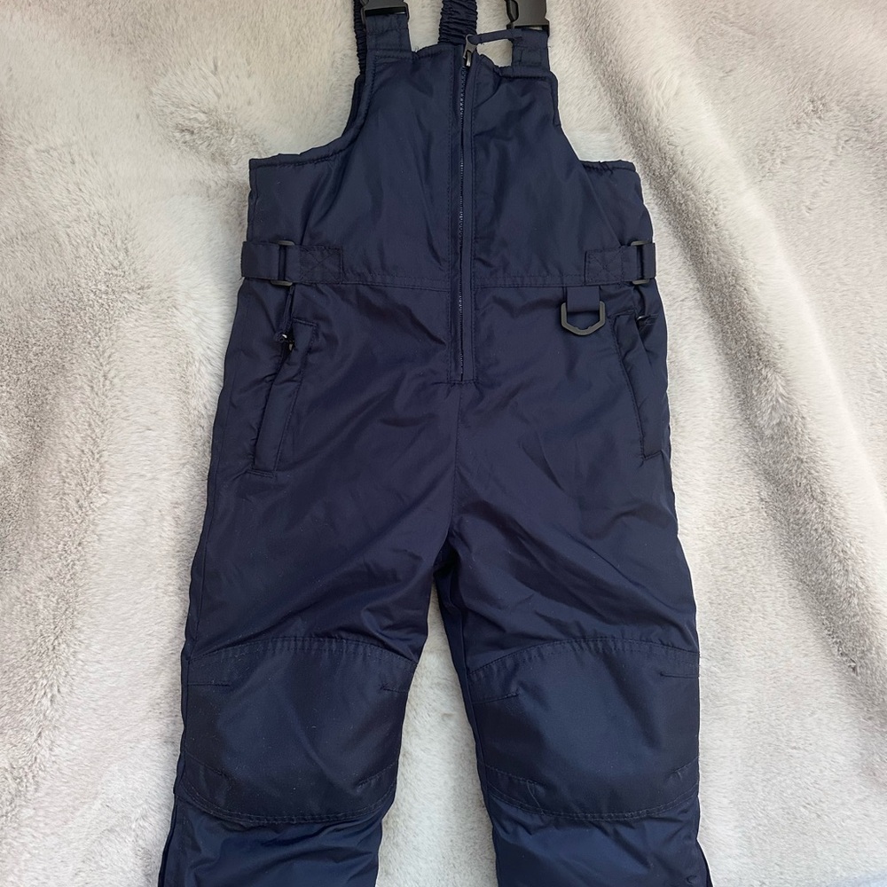 Toddler Cherokee Dark Blue Snow Bib